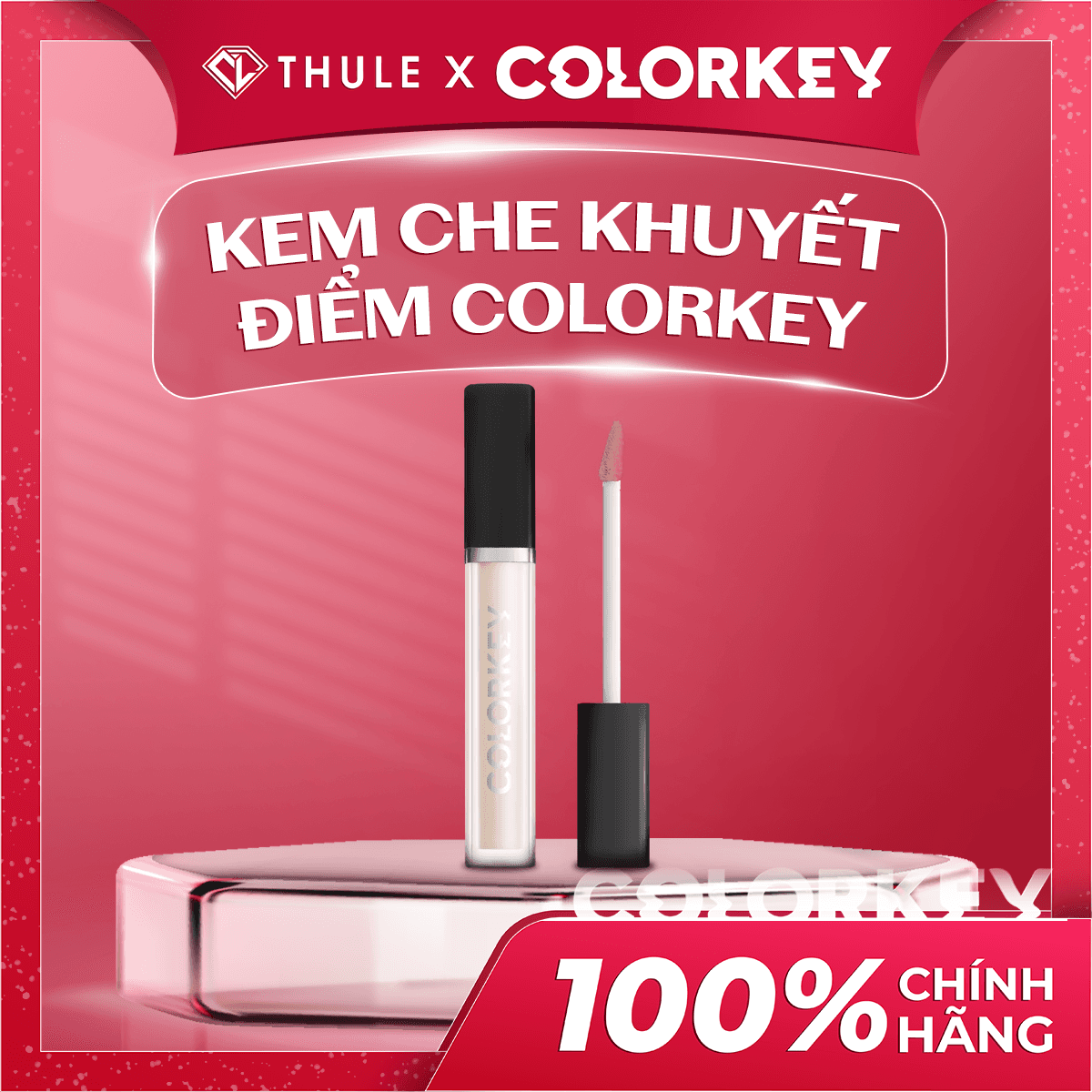 Kem Che Khuyết Điểm Colorkey Cover All Concealer 01 - Che Khuyết Điểm, Che Phủ Cao, Mịn & Tự Nhiên