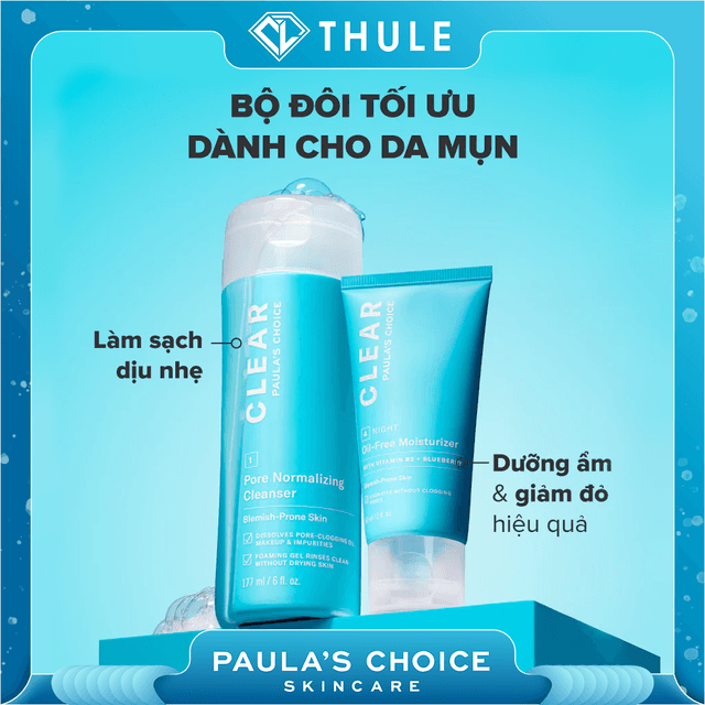 Kem Dưỡng Ẩm Dịu Nhẹ Không Chứa Dầu Dành Cho Da Mụn Clear Oil - Free Moisturizer