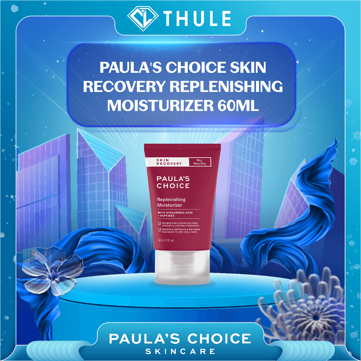 Kem Dưỡng Ẩm Phục Hồi Dành Cho Da Khô - Skin Recovery Replenishing Moisturizer 60ml