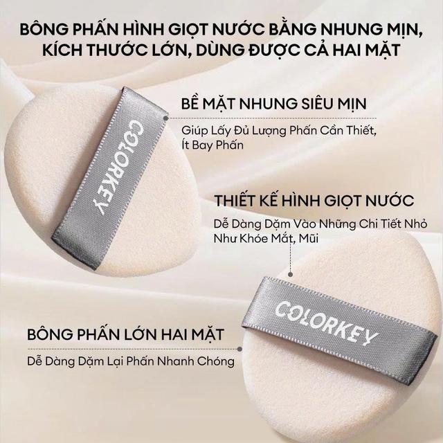 PHẤN PHỦ DẠNG NÉN COLORKEY LONG LASTING OIL CONTROL AIRY POWDER
