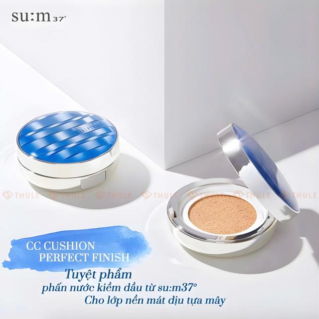 PHẤN NƯỚC CẤP ẨM KIỀM DẦU SU:M37 WATER-FULL CC CUSHION PERFECT FINISH