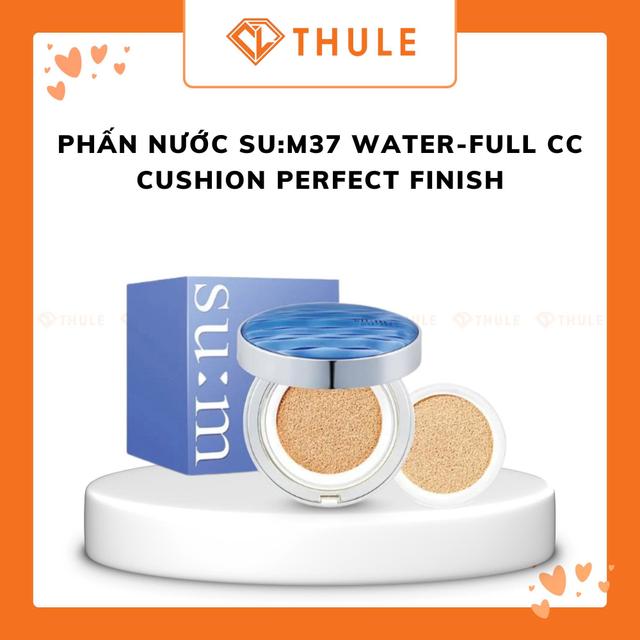PHẤN NƯỚC CẤP ẨM KIỀM DẦU SU:M37 WATER-FULL CC CUSHION PERFECT FINISH